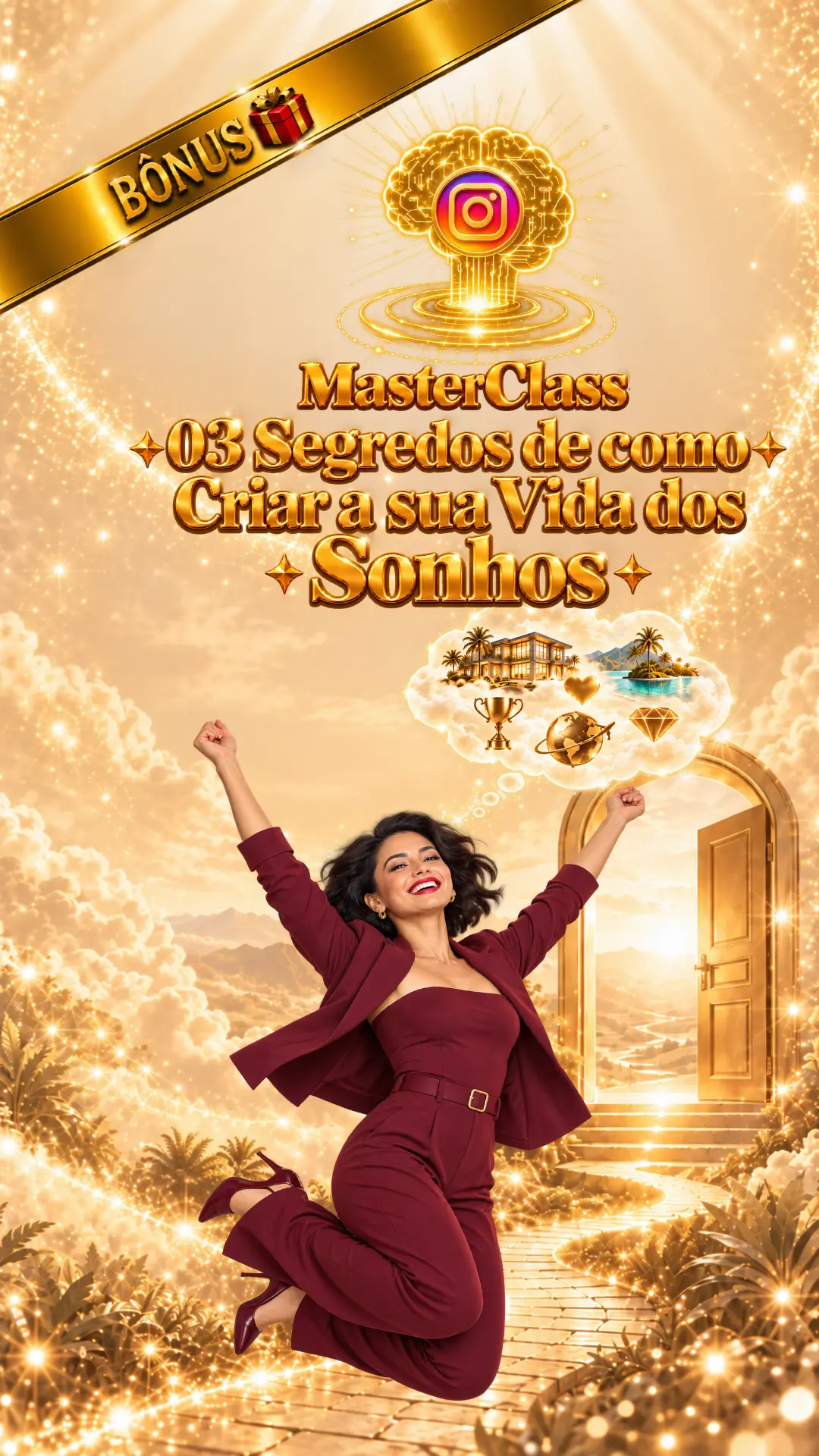 Bônus — MasterClass 03 Segredos de como Criar a sua Vida dos Sonhos